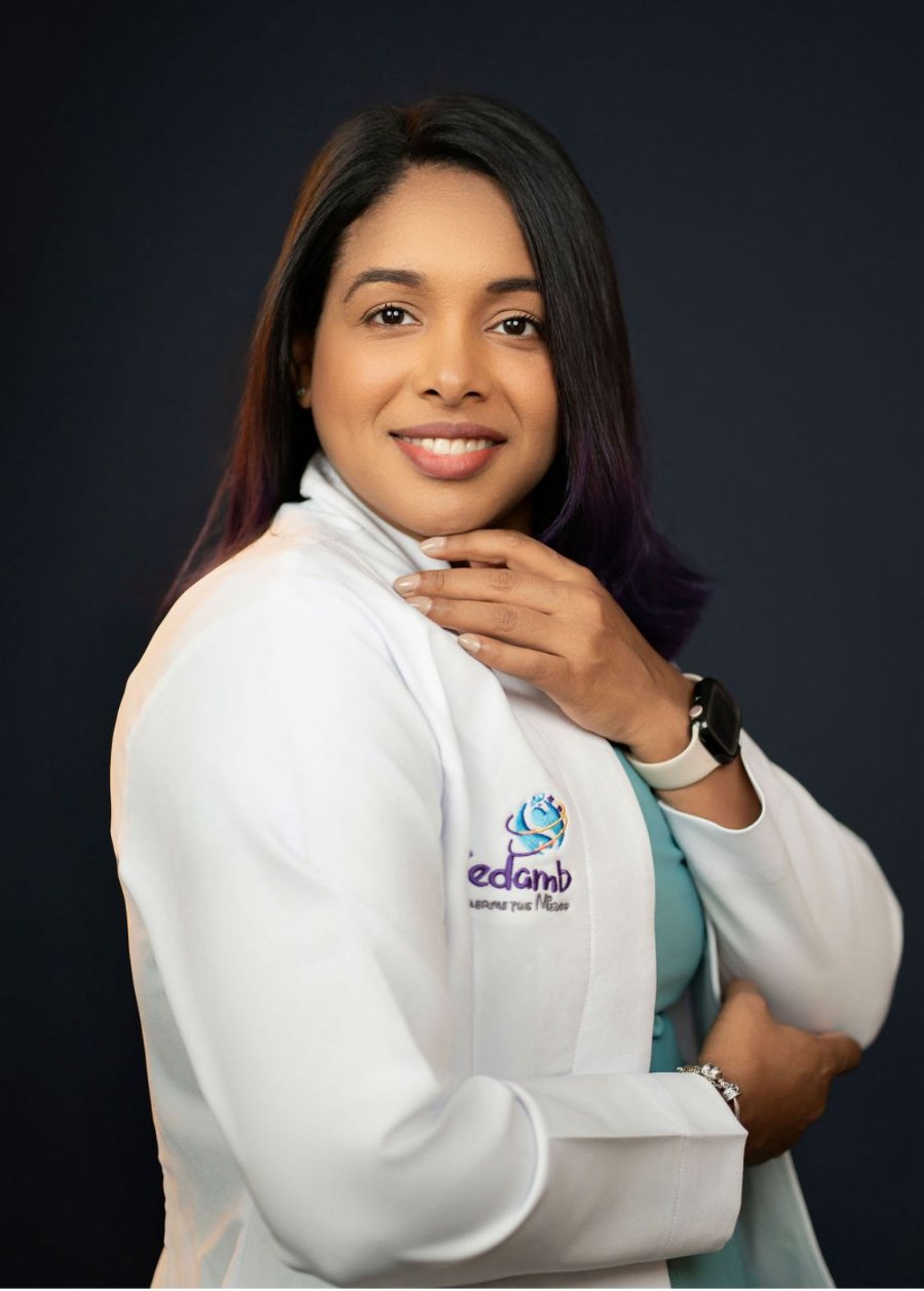 Dra. Mildred Rondón Paulino, anestesióloga fundadora de SEDAMB