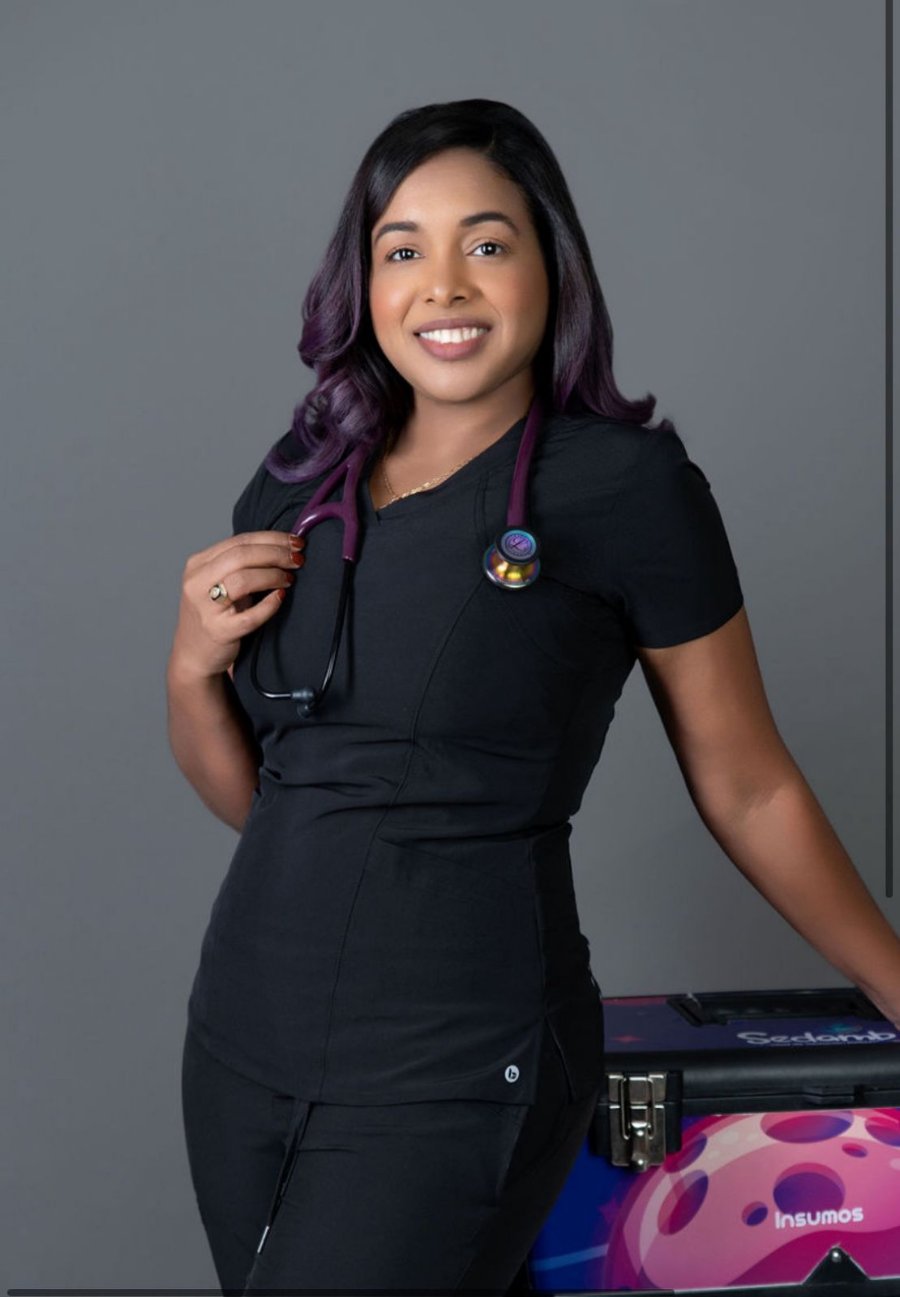 Dra. Mildred Rondón Paulino, anestesióloga de SEDAMB